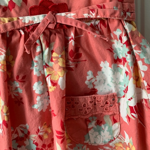 Oshkosh Kids Eyelet Trim Dress size 2T - Picture 4 of 8